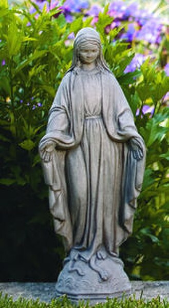 Blessed Mother Mary Sculpture Garden Statue Virgin Catholic Statuary